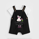 Easter Treats & Bunny Feets – Dungaree - BLACK - 0 - 5 Months Old (Chest 18")