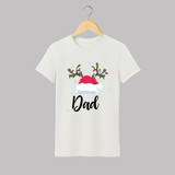 Dad T-shirt | Custom Adult T-shirt Celebrating Fatherhood - WHITE - S (Chest 19")