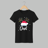 Dad T-shirt | Custom Adult T-shirt Celebrating Fatherhood - BLACK - S (Chest 19")