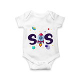 Sis Romper | Personalized Romper for the Best Sis - WHITE - New Born (Chest 14")