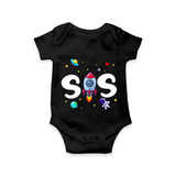 Sis Romper | Personalized Romper for the Best Sis - BLACK - New Born (Chest 14")