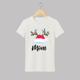 Mom T-shirt | Custom Adult T-shirt for Motherhood - WHITE - S (Chest 19")
