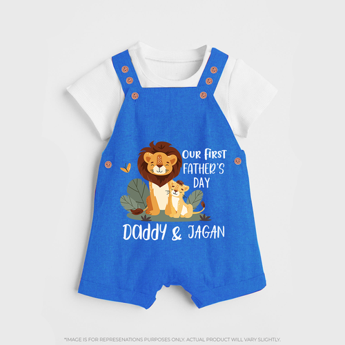 Dad and Baby Dungaree Set | Celebrate Our First Father's Day in Style