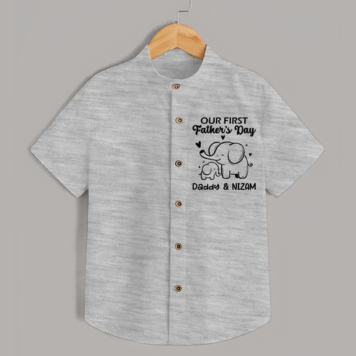 Adorable Shirt for Our First Father's Day | Comfortable and Customizable