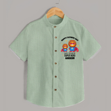 Best Dad Ever Shirt | Baby Outfit for Happy First Father's Day Gift - MINT GREEN - 0 - 6 Months Old (Chest 23")