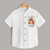 Love You Dad Shirt | Soft Cotton Babywear Unique First Father's Day Gift - WHITE - 0 - 6 Months Old (Chest 23")