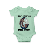 Personalized Baby Romper – Daddy’s Little Princess Arctic - MINT GREEN - New Born (Chest 14")