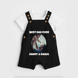 Personalized Baby dungaree Daddy’s Little Princess Arctic - BLACK - 0 - 5 Months Old (Chest 18")