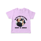 Custom Baby TSHIRT Best Buddies for Life - LILAC - 0-5 Months Old (Chest 17")