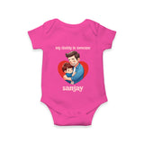 Personalized My Daddy Is Awesome White Romper – Custom Name Father’s Day Gift