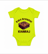 Baby Brownie Dessert Lover Romper