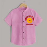 Little Ladoo Sweet Lover Shirt - BABY PINK - 0 - 6 Months Old (Chest 23")