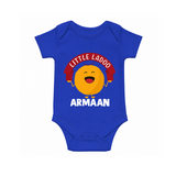 Little Ladoo Sweet Lover Romper - COBALT BLUE - New Born (Chest 14")