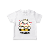 Momo Magic Dumpling Lover Tshirt - WHITE - 0-5 Months Old (Chest 17")