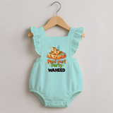 Pani Puri Party Foodie Romper Frock - MINT GREEN - 0 - 3 Months Old (Chest 19")