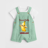 Banana Buddy Fruit Lover Dungaree - MINT GREEN - 0 - 5 Months Old (Chest 18")