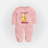 Banana Buddy Fruit Lover Full body suit - BABY PINK - New Born (Chest 7.5")