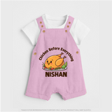 Chicken Lover Dungaree - BABY PINK - 0 - 5 Months Old (Chest 18")