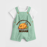 Chicken Lover Dungaree - MINT GREEN - 0 - 5 Months Old (Chest 18")