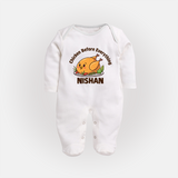 Chicken Lover Full body suit - WHITE - New Born (Chest 7.5")