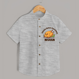 Chicken Lover Shirt - GREY - 0 - 6 Months Old (Chest 23")