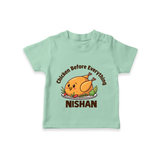 Chicken Lover Tshirt - MINT GREEN - 0-5 Months Old (Chest 17")