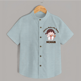 Happy Chicken Lover Shirt - ARCTIC BLUE - 0 - 6 Months Old (Chest 23")