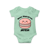 Mini Macaron Delight Baby Romper - MINT GREEN - New Born (Chest 14")
