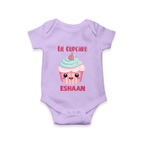 Lil Cupcake Charm Baby Romper - LILAC - New Born (Chest 14")