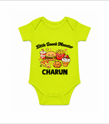 Little Snack Monster Baby Romper