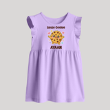 Little Cookie Cutie Baby Frock - LILAC - 0 - 3 Months Old (Chest 17")