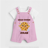 Little Cookie Cutie Dungaree - BABY PINK - 0 - 5 Months Old (Chest 18")