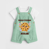Little Cookie Cutie Dungaree - MINT GREEN - 0 - 5 Months Old (Chest 18")