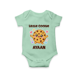 Little Cookie Cutie Baby Romper - MINT GREEN - New Born (Chest 14")