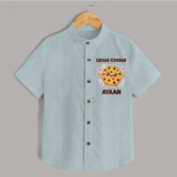 Little Cookie Cutie Shirt - ARCTIC BLUE - 0 - 6 Months Old (Chest 23")