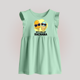 Just Chillin' Ice Cream Baby Frock - MINT GREEN - 0 - 3 Months Old (Chest 17")
