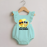 Just Chillin' Ice Cream Romper Frock - MINT GREEN - 0 - 3 Months Old (Chest 19")