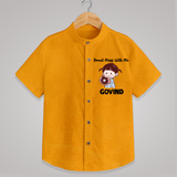 Donut Mess With Me Shirt - CHROME YELLOW - 0 - 6 Months Old (Chest 23")
