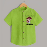 Donut Mess With Me Shirt - LIME GREEN - 0 - 6 Months Old (Chest 23")