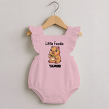 Little Foodie Romper Frock - BABY PINK - 0 - 3 Months Old (Chest 19")