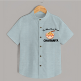 Noodle Lover Shirt - ARCTIC BLUE - 0 - 6 Months Old (Chest 23")