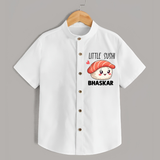 Little Sushi Lover Shirt - WHITE - 0 - 6 Months Old (Chest 23")