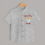 Stay Cool Ice Cream Shirt - GREY - 0 - 6 Months Old (Chest 23")