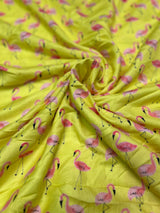 Sunny Flamingo Family Matching Outfit Set