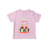 My Ganesha Has Arrived Home T-Shirt | Personalized Baby T-Shirt for Ganesha Devotees - BABY PINK - 0-5 Months Old (Chest 17")