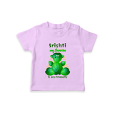My Ganesha is Eco-Friendly T-Shirt | Custom Baby T-Shirt for Eco-Conscious Ganesha Lovers - LILAC - 0-5 Months Old (Chest 17")