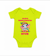 My First Ganesha Modak Celebration Printed Romper