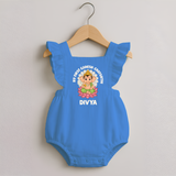 My First Cute Ganesha Festive Joy Illustration Printed Romper Frock