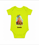 Ganesha Blessings Festive Garden Printed Romper