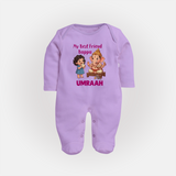 My Best Friend Bappa Cute Ganesha Printed Fullbody Suit